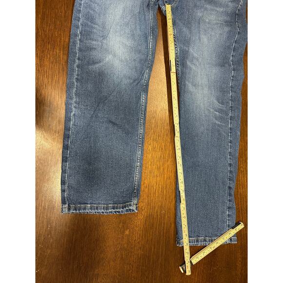 Levi 505 Jeans Men 38x30 Classic Academia Twee Western Cowboy Aztec Minimalist - Picture 5 of 10